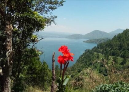 Lake Toba from the Efrata Hills
