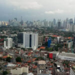 View of Jakarta from Perpustakaan Nasional RI building